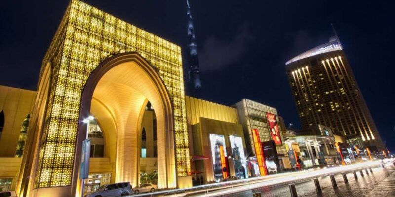 Dubai Mall bei Nacht