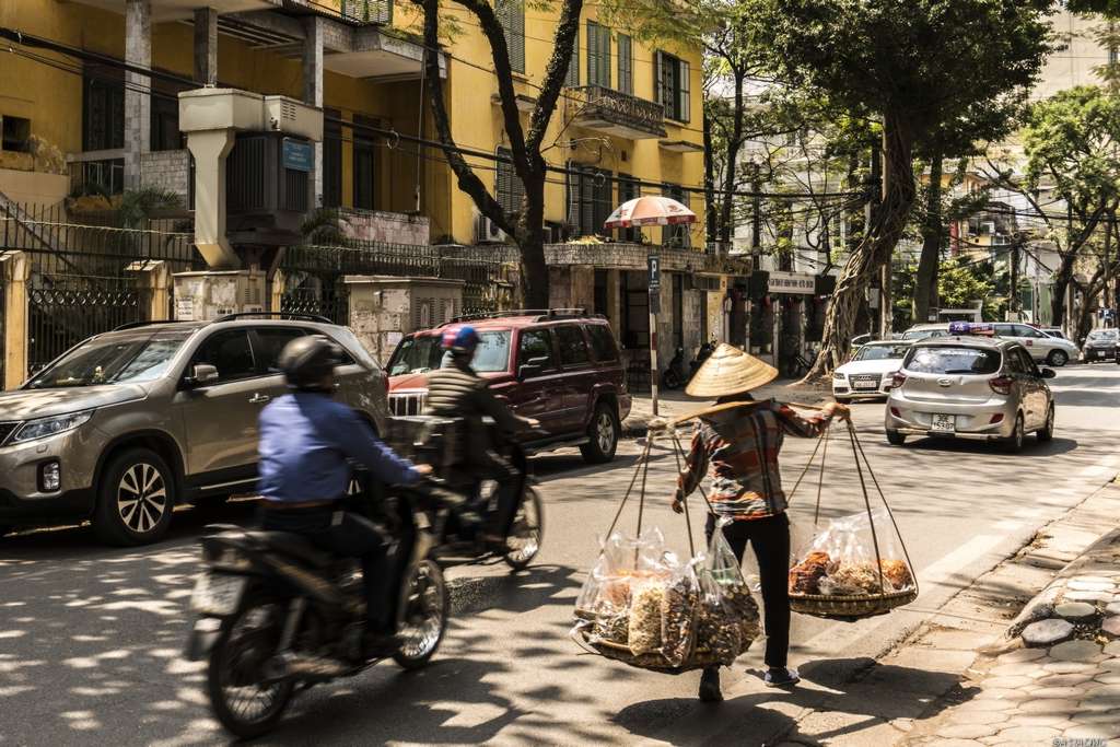 Altstadtszene Hanoi