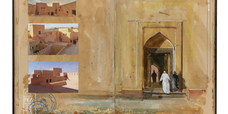 Urban-Sketching Tour durch den Oman 2023