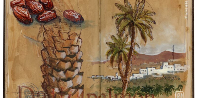 Urban-Sketching Tour durch den Oman 2023