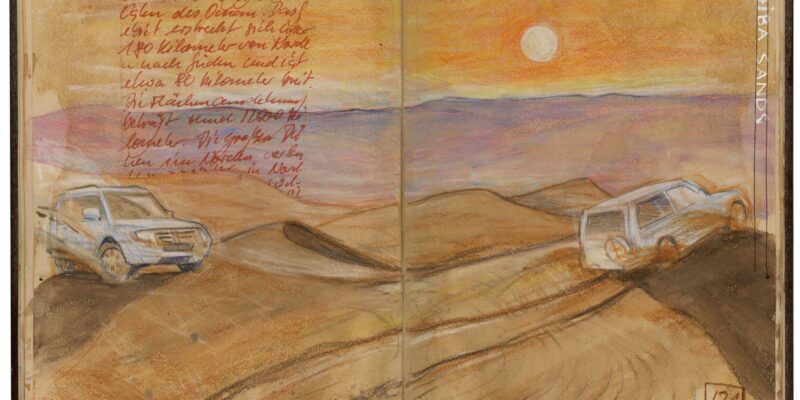 Urban-Sketching Tour durch den Oman 2023