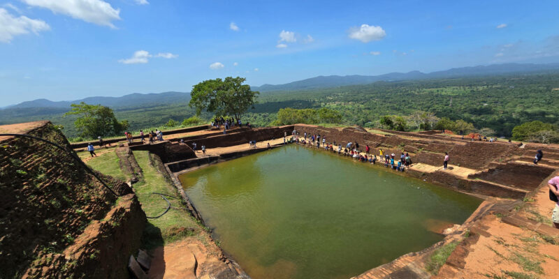 Schwimmbad, Sigiriya-Sri Lanka