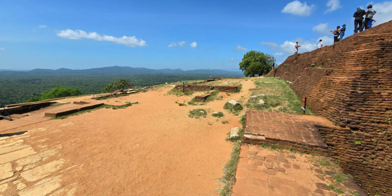 Blick vom Sigiriya Felsen, Sri Lanka