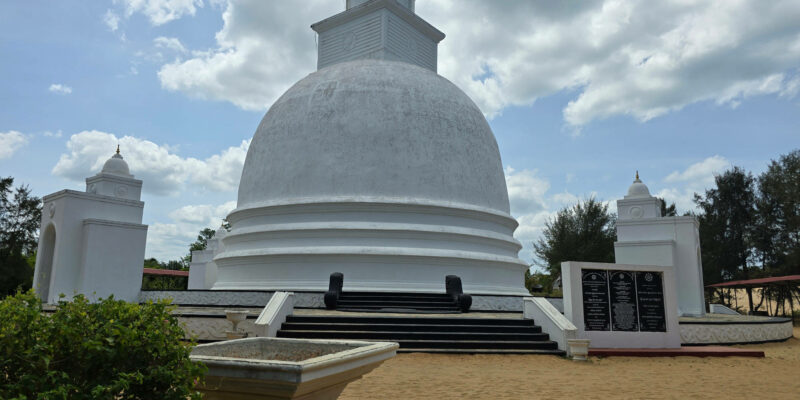 Stupa Muhudu Maha Vihara Tempel, Sri Lanka