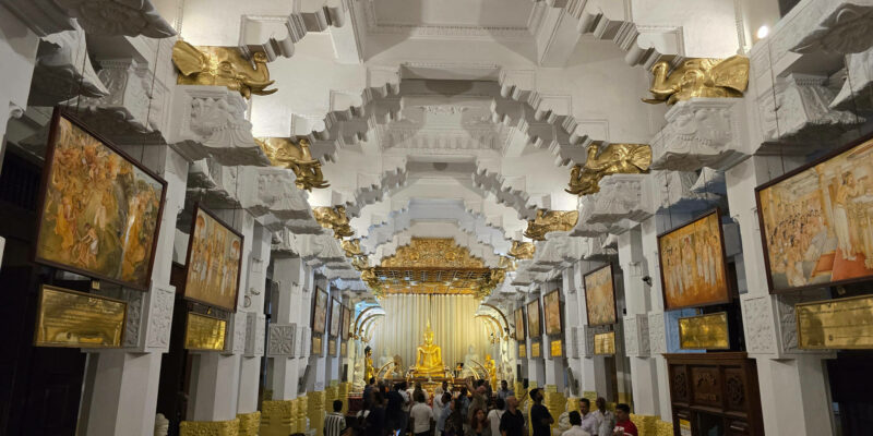 Kandy Tempel, Saal der Geschichte, Sri Lanka