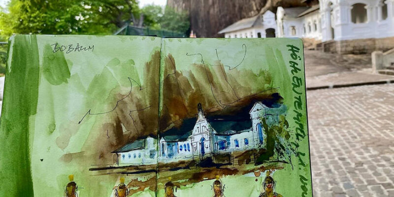 Dambulla Höhlentempel, Sri Lanka